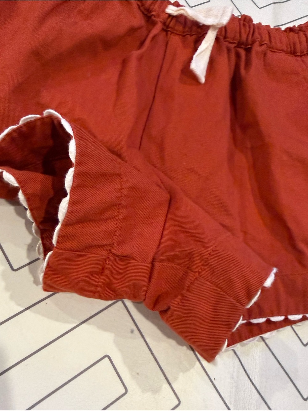 Monoprix Rust Shorts - Picture 4 of 12